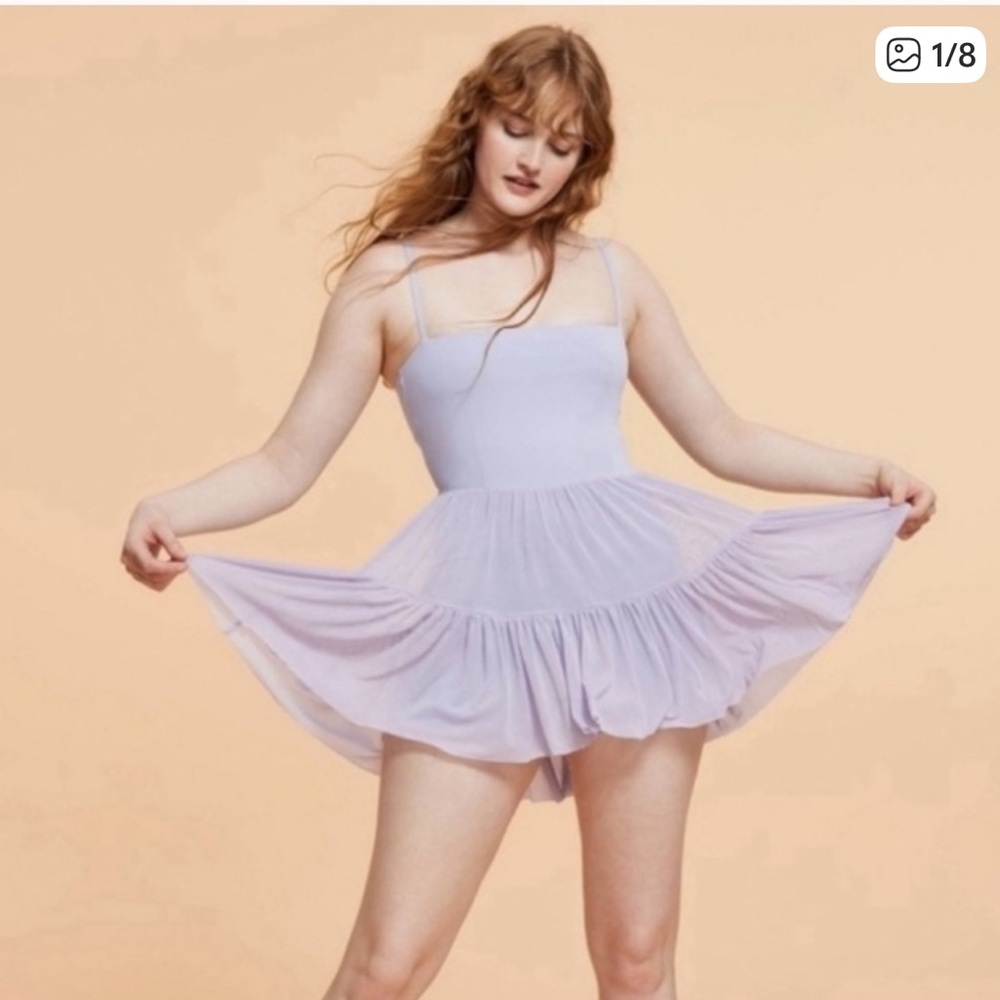 Blogilates Lavender Ballet Skort Dress